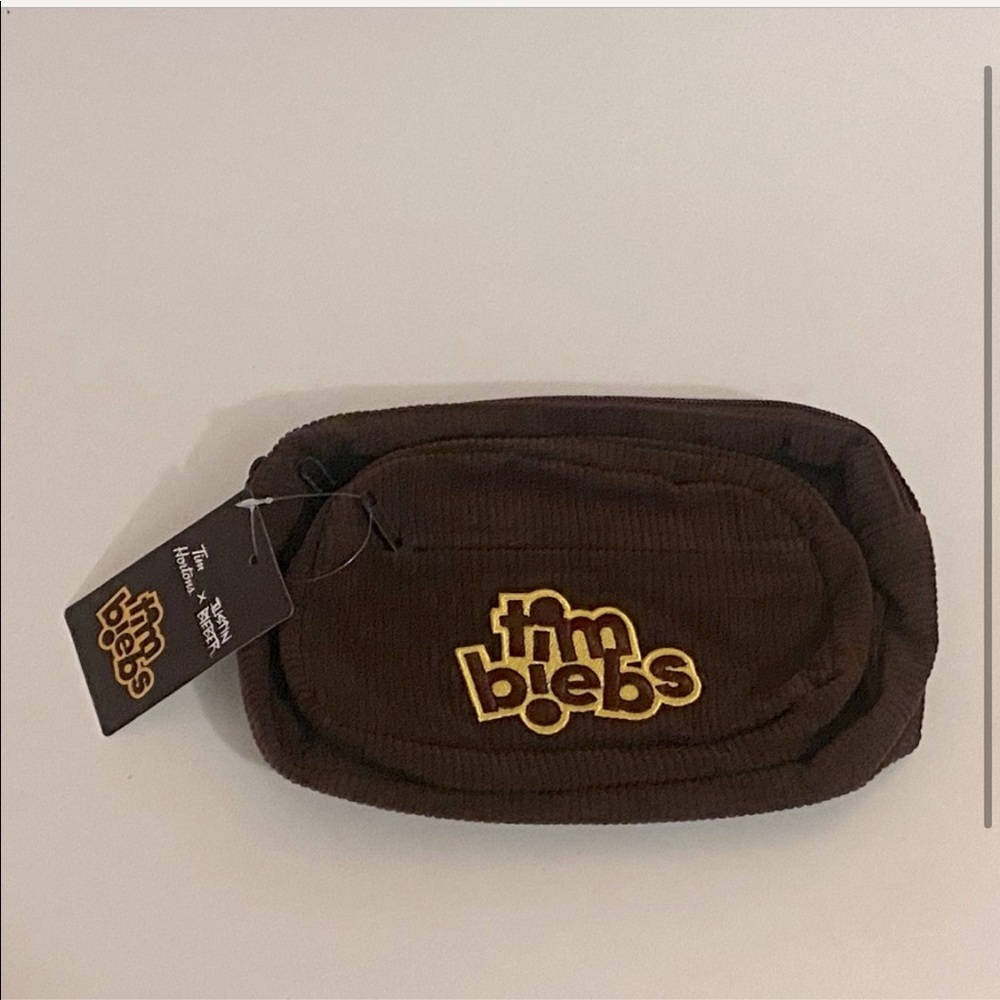 JUSTIN BIEBER X TIM HORTONS FANNY PACK NWT tim bieb